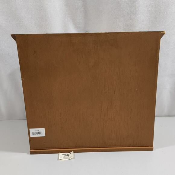 Jim Shore 2003 #113258 STABLE FOR A KING Blue Nativity Creche Stable By Enesco - Picture 7 of 13